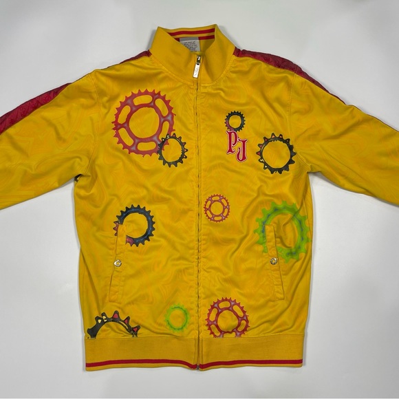 Vtg Pepe Jeans London gear LOGO zip jacket Sz L - Picture 4 of 10